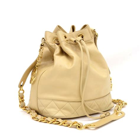 chanel bucket bag tan|Chanel bucket bag 2021.